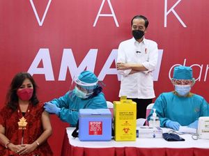 Jokowi Akan Beri Vaksinasi Corona Ke-3 untuk 1,47 Juta Nakes Jokowi Akan Beri Vaksinasi Corona Ke-3 untuk 1,47 Juta Nakes