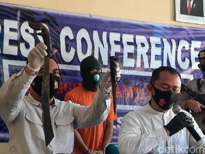 Driver Ojol Bacok 2 Orang di Sleman Hanya Gegara Saling Pandang