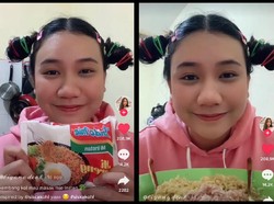 Kembang Kol, Kembaran Sisca Kohl yang Kocak Saat Masak Mi Instan