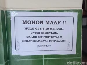 Imam-Takmirnya Meninggal Kena Corona, Satu Masjid di Sragen Ditutup