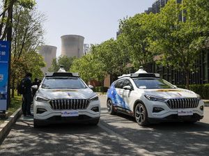 Curhat Sopir Taksi gegara Robotaxi di China