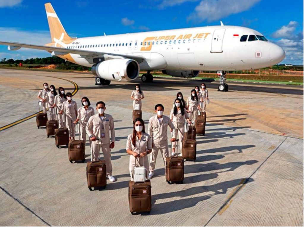 Maskapai Baru Super Air Jet Buka Lowongan Gede-gedean, Terima Lulusan SMA