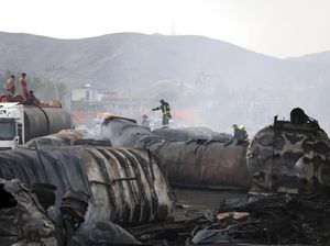 Truk BBM di Afghanistan Meledak, 7 Orang Tewas