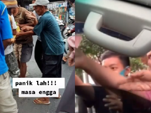 Miris! Aksi Saling Berebut Takjil Gratis Ini Berakhir Rusuh