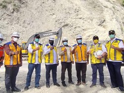 Brantas Abipraya Bangun 10 Km Jalan di Kupang Pascabencana