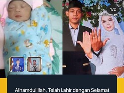 Istri Kru KRI Nanggala-402 di Kediri Melahirkan Seorang Putri