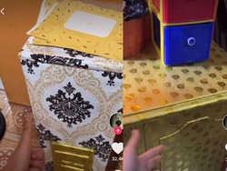 Viral Bikin Netizen Pusing, Rumah Serba Kertas Kado di Balikpapan