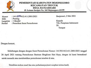 Kades di Bojonegoro yang Minta THR ke Minimarket Sudah Ditegur Camat Kades di Bojonegoro yang Minta THR ke Minimarket Sudah Ditegur Camat