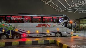 Potret Perjalanan Menggunakan Bus PO SAN, Berangkat dari Jakarta