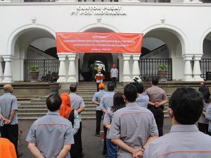 Persiapan Lebaran, Pos Indonesia Lakukan Apel Siaga Nasional