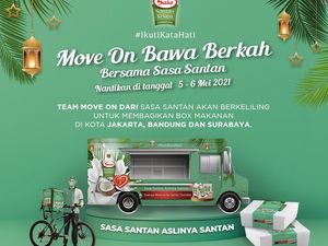 Sasa Santan Tebar Inspirasi Move On untuk Berbagi Sasa Santan Tebar Inspirasi Move On untuk Berbagi