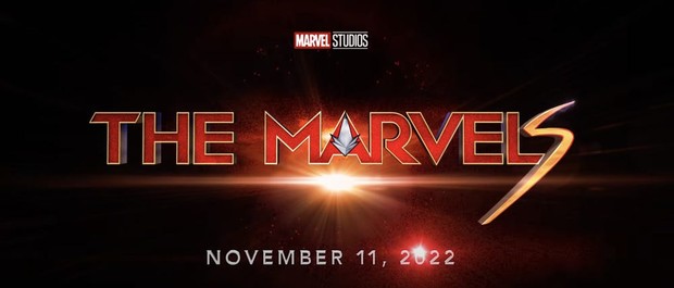 Poster sementara untuk film The Marvel yang akan tayang pada 11 November 2022