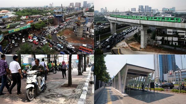 Wajah Jakarta Sebelum dan Sesudah Ada MRT