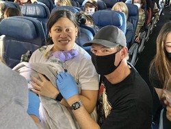 Kisah Keajaiban Wanita Melahirkan di Pesawat, Tak Sadar Hamil 7 Bulan