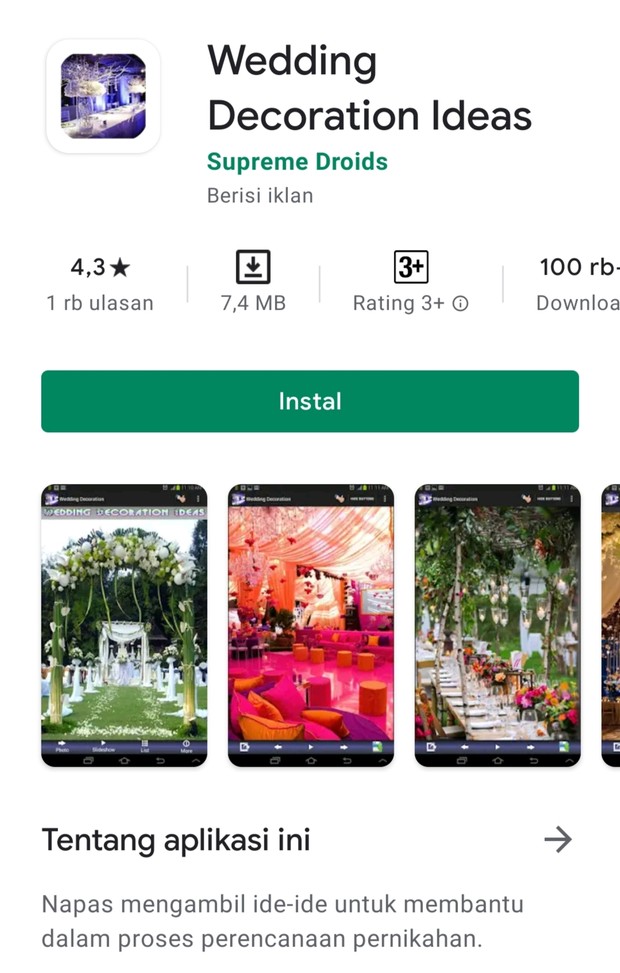 Aplikasi Persiapan Pernikahan/Playstore Aplikasi Persiapan Pernikahan
