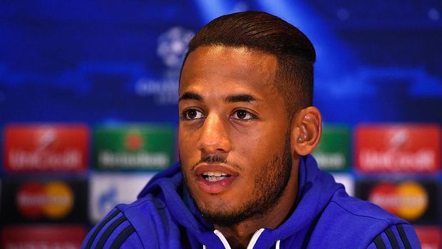 LONDON, ENGLAND - SEPTEMBER 16:  Dennis Aogo of Schalke faces the media during a FC Schalke 04 press conference ahead of the UEFA Champions League Group G match between Chelsea and FC Schalke 04 at Stamford Bridge on September 16, 2014 in London, United Kingdom.  (Photo by Mike Hewitt/Getty Images)