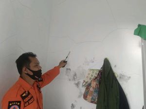 Dinding Rumah Sakit di Mentawai Sumbar Retak Akibat Gempa M 5,7