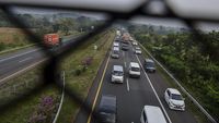 Kondisi Tol Palimanan-Kanci Sehari Jelang Larangan Mudik