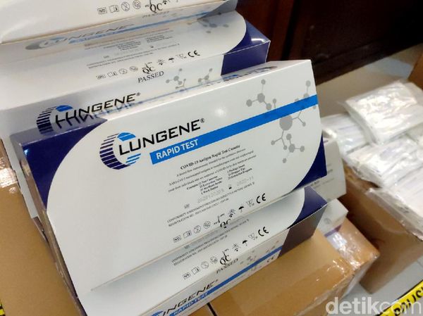Ini Barang Bukti Kasus Jual-Beli Alat Rapid Test Ilegal di Jateng