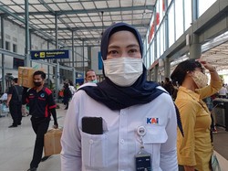 H+8 Lebaran, 715 Ribu Tiket KA Stasiun Senen-Gambir Ludes Terjual