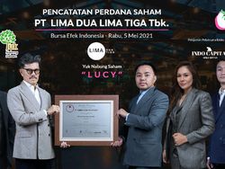 Saham Perdana Klub Malam Wulan Guritno Langsung Naik 10%