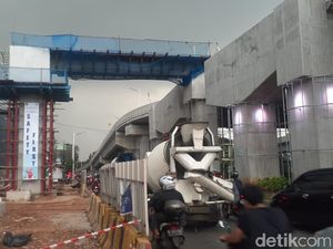 Jelang Buka Puasa, Lalin Tanjung Barat Arah Tapal Kuda LA Macet