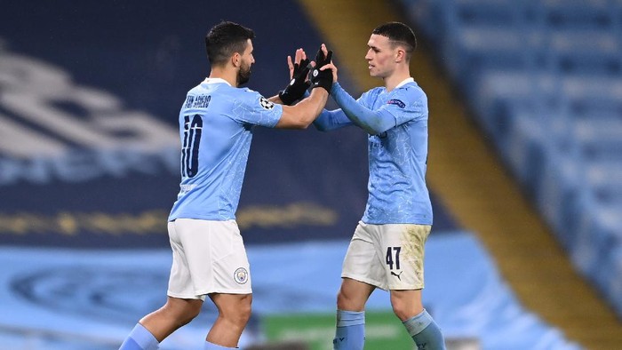 Aguero Ingin Wariskan Jersey Nomor 10 Man City ke Phil Foden