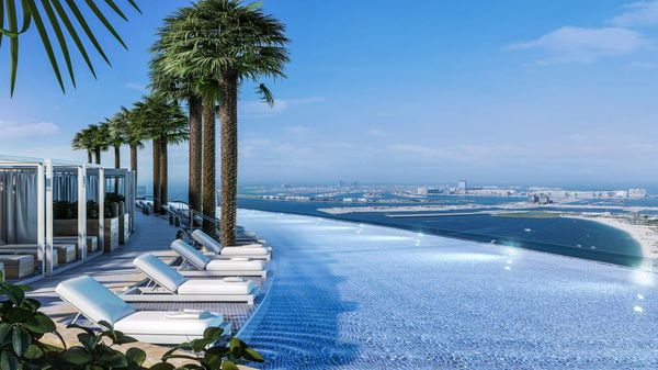 Potret Infinity Pool Tertinggi di Dunia