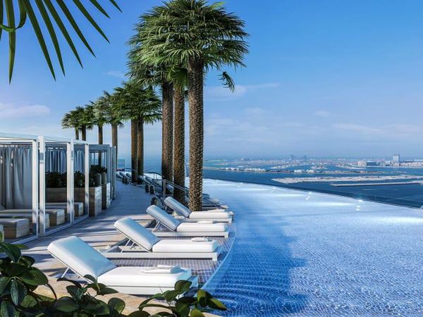 Potret Infinity Pool Tertinggi di Dunia