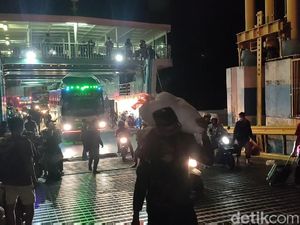 Pemudik Tiba di Pelabuhan Bajoe Sulsel Meningkat 100 Persen Hari Ini