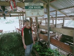 Dibina Baznas, Eks Kuli Bangunan Ini Sukses Bisnis Ternak Kambing