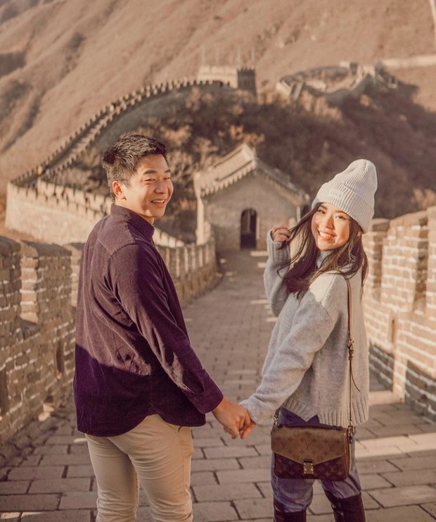 Titan Tyra dan Gaius Ong/Foto: instagram.com/titantyra Potret Mesra Titan Tyra dan Gaius Ong