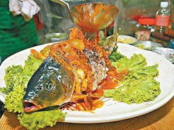 Yin dan Yang, Menu Ikan Setengah Hidup yang Kontroversial di China