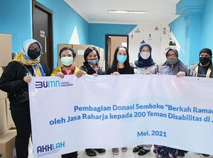 Berbagi Berkah, Jasa Raharja Salurkan Donasi ke 200 Teman Disabilitas