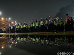 Foto: Apel Persiapan Penyekatan Mudik Lebaran