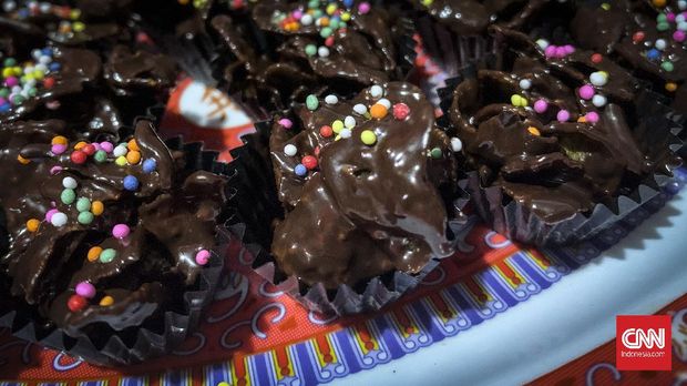 cokelat corn flakes cokelat corn flakes