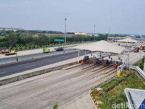 2.950 Kendaraan dari Tol Japek Keluar Via GT Cikampek Utama