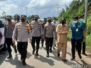 Gubernur-Kapolda Riau Cek Perbatasan, Jalan Lintas Riau-Sumbar Sepi Pemudik