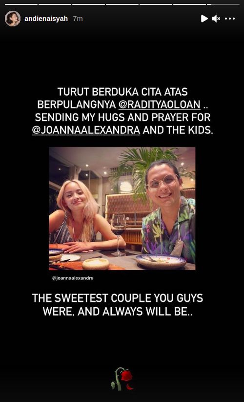 Instagram Stories Andien
