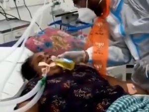 Kacau! Pria Ini Paksa Pasien COVID-19 di India Minum Air Kencing Sapi Kacau! Pria Ini Paksa Pasien COVID-19 di India Minum Air Kencing Sapi