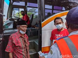 Terciduk Angkut Pemudik! Bus-Travel Diputar Balik di Kulon Progo