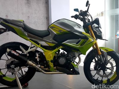 Wujud CB150R dengan Warna Mentereng