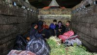 Truk Sayur yang Angkut Pemudik Diamankan di Tol Cikarang Barat