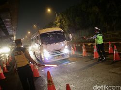 Mudik Resmi Dilarang, Begini Penyekatan di Tol Cikarang