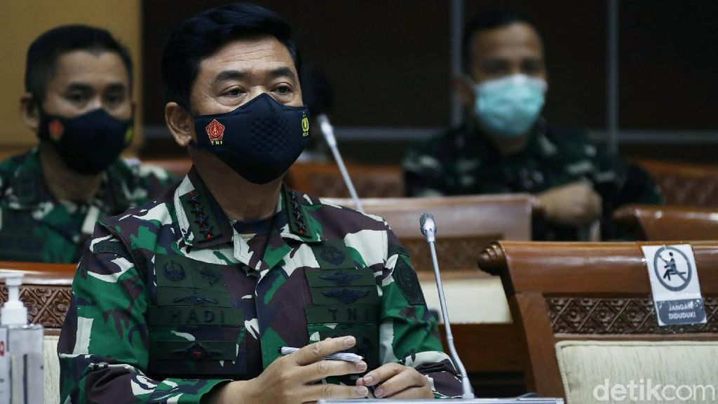 Panglima TNI Curhat Evaluasi Alutsista di DPR