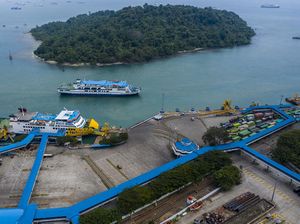 Ditutup Untuk Pemudik, Pelabuhan Merak Sepi