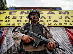 Persiapan Pengamanan Pos Operasi Ketupat Jaya Jakut