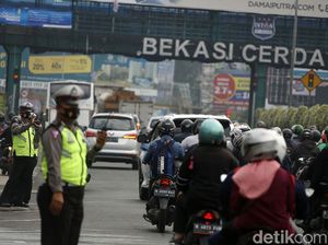 Jangan Nekat, Penyekatan Pemudik di Perbatasan Bekasi Dilakukan 24 Jam Jangan Nekat, Penyekatan Pemudik di Perbatasan Bekasi Dilakukan 24 Jam
