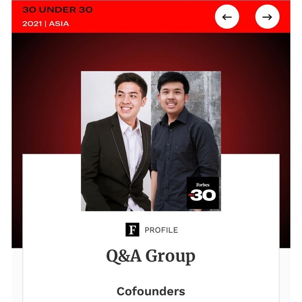 Jerome Polin terpilih sebagai Forbes Under 30.