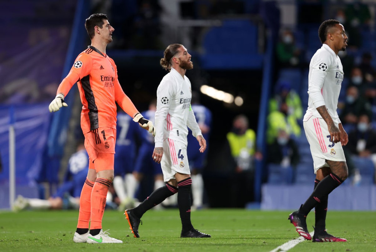 Roller Coaster Real Madrid di Liga Champions Musim Ini (Getty Images/Clive Rose)